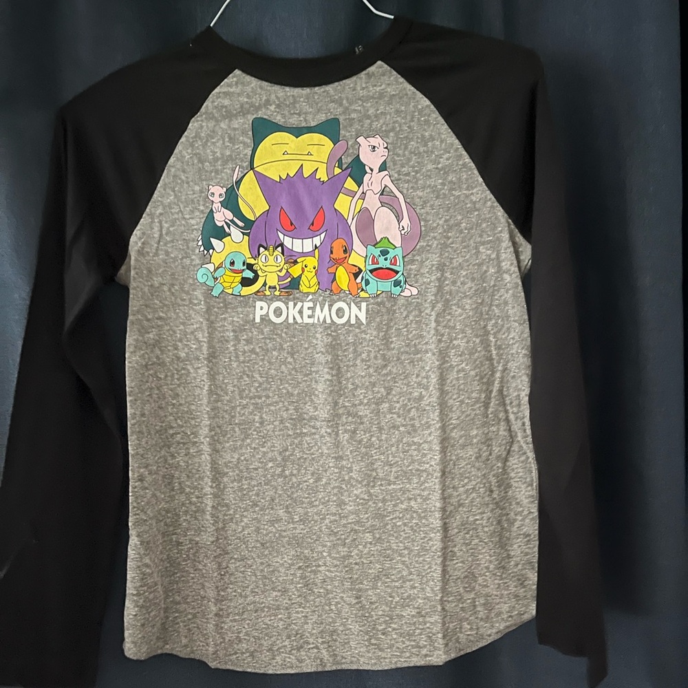 Pokémon long sleeve tee kids medium size 10/12